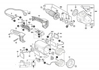 Bosch 3 603 CC6 030 PWS 2000-230 JE Angle Grinder Spare Parts